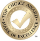 Top Choice Award - Mark of Excellence